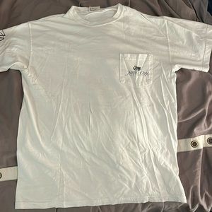 Jarrett Bay 90 Line Drawing White Tee-Shirt